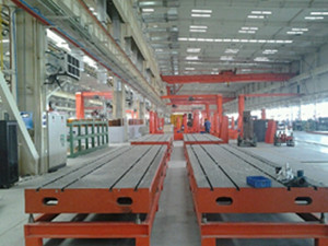 為廣州船舶公司提供的焊接平臺